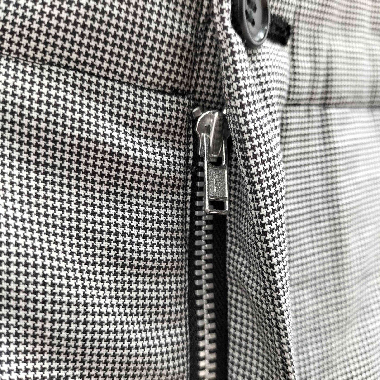 コムデギャルソン COMME des GARCONS 17SS 千鳥格子柄 ウールワイド 
