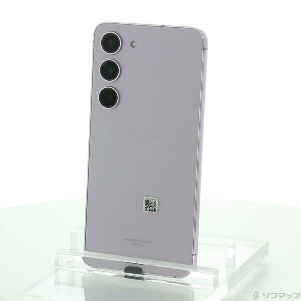 未使用品〕 未使用品 Galaxy S23 256GB ラベンダー SC-51D docomo SIM