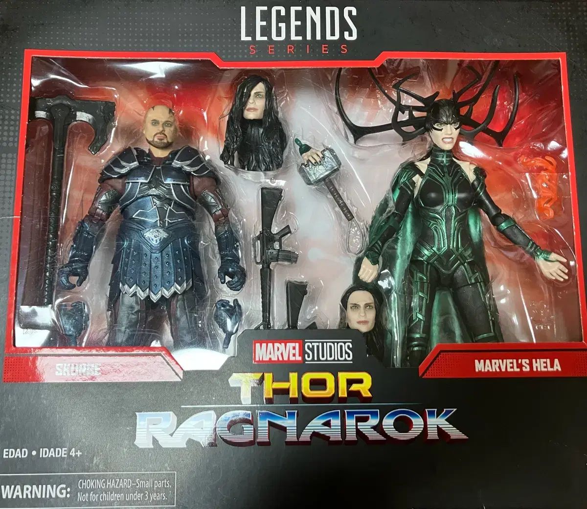 未開封 ハスブロ マーベルレジェンド ラグナロク ヘラ 惨劇 2 パック 出品