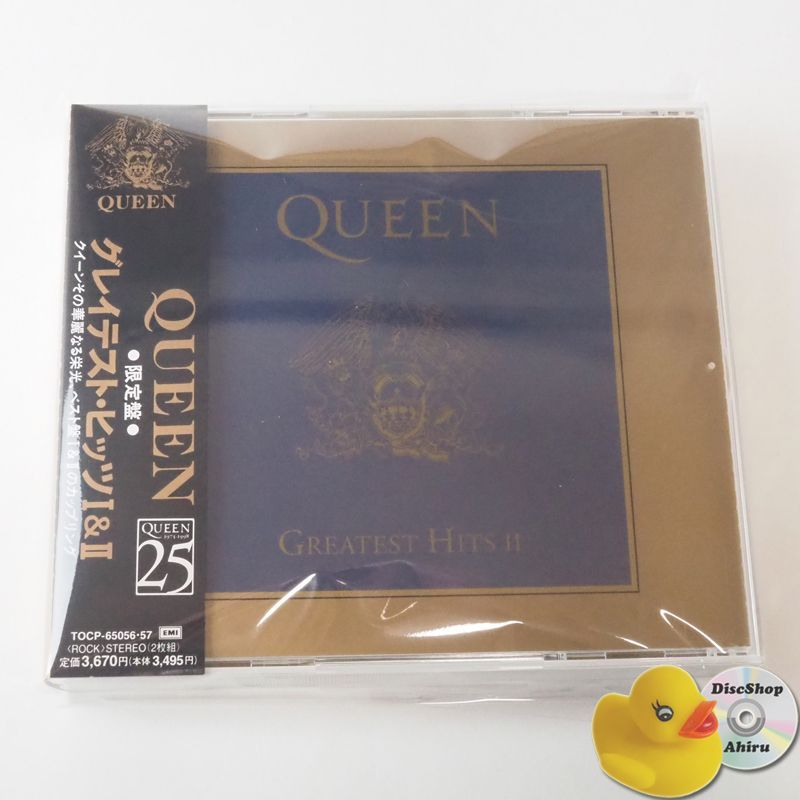 帯付] クイーン (QUEEN) グレイテスト・ヒッツ1&2（国内盤