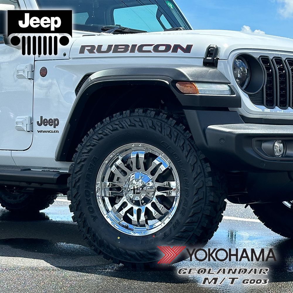 【Wrangler】 ラングラー JK JL タイヤホイール 4本セット YOKOHAMA ヨコハマ ジオランダー MT 265/70R17  285/70R17 17インチ Balano 大人気車種 人気ホイール