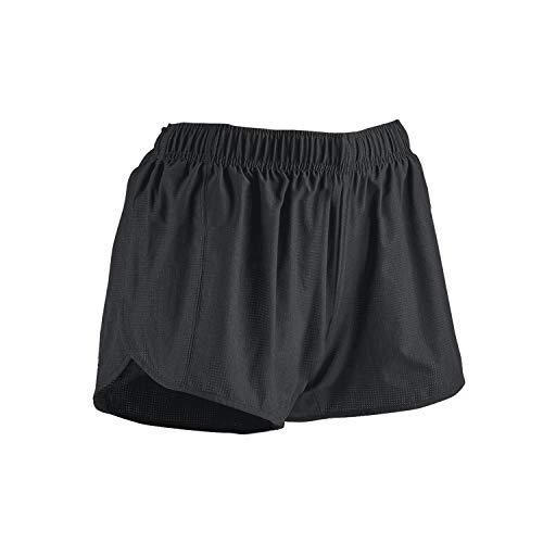 【新品・5営業日で発送】ウンドウ(Wundou) ウィメンズフィットネスショートパンツ　Ｐ－１３９０Ｊ　チャコールグレー（４５）　サイズ：１１０