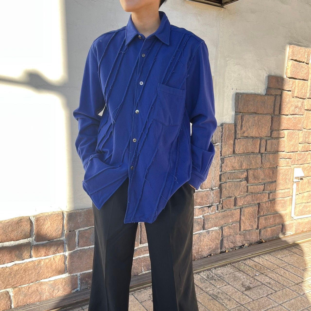 Comme des Garçons プリーツシャツ Comme Des Garçons プリーツ シャツ