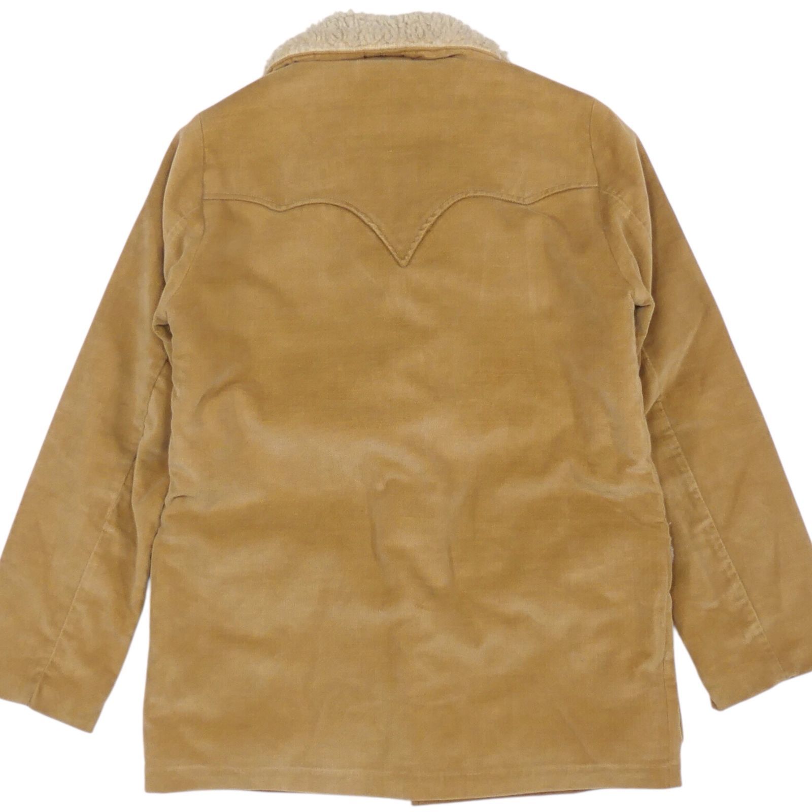 ストームライダー　lee ボアジャケット　キャメル　アメリカ製　ヴィンテージ Lee - 70年代 USA製 Lee リー STORMRIDER ストームライダー 裏ボア