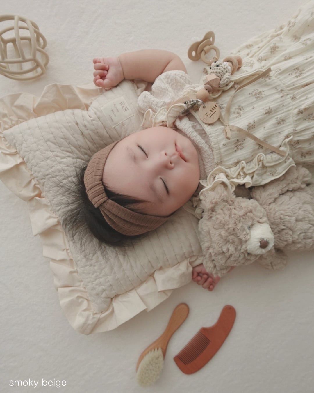 【solm. 】フリルピロー　original frill pillow