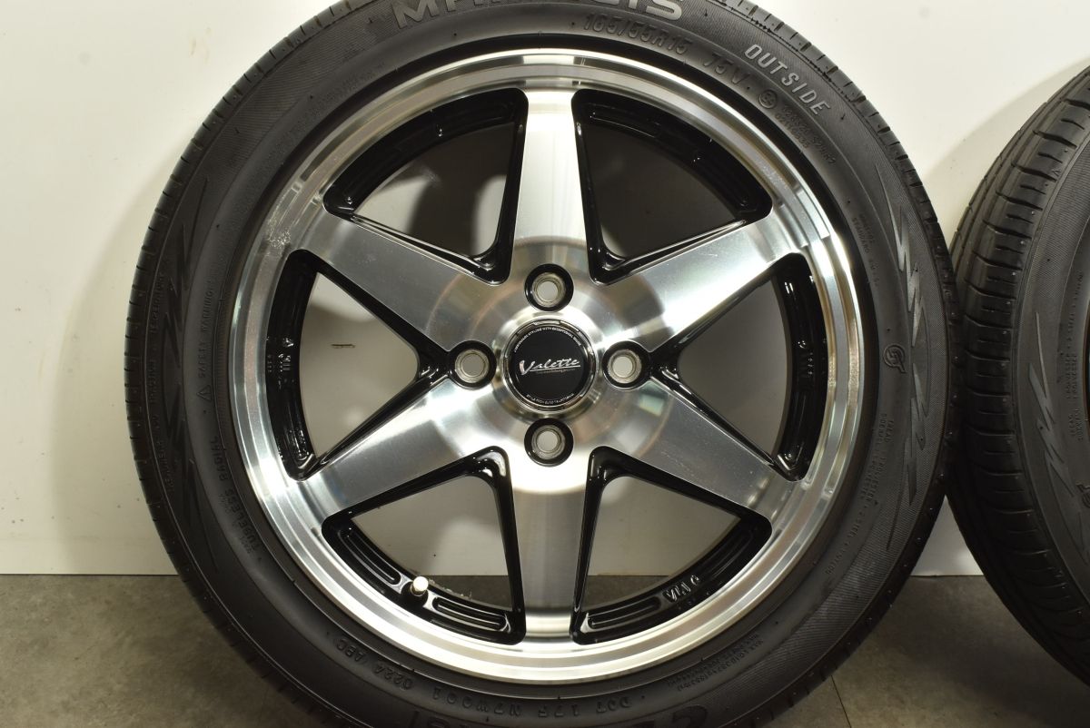 【期間限特別価格】 バリ溝 valette 15in 4.5J 45 PCD100 CST マーキス MR61 165 55R15 N-BOX N-ONE ワゴンR アルト タント ウェイク ムーブ 可 手頃な値段