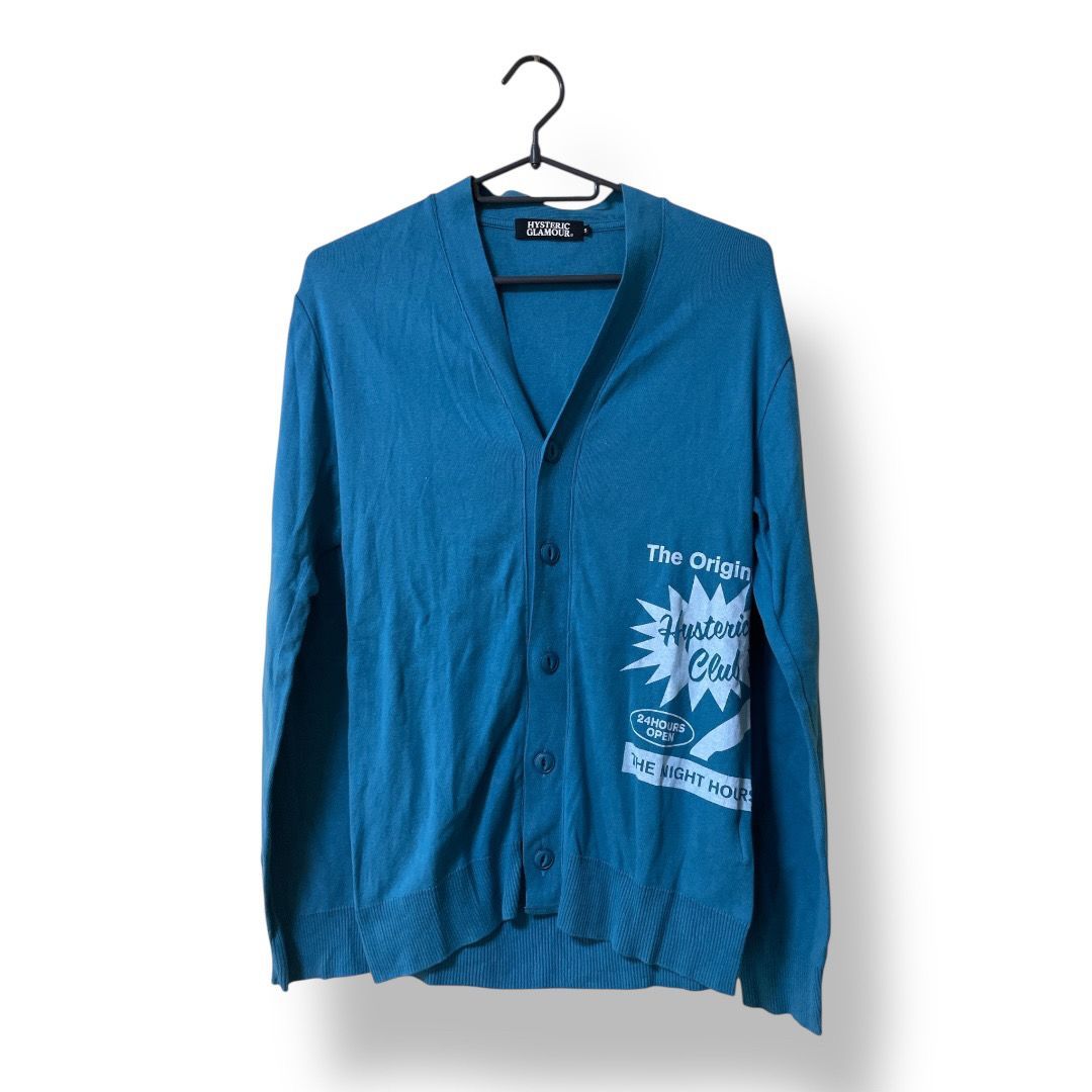 HYSTERIC GLAMOUR(ヒステリックグラマー) 長袖トップス 青緑色 S