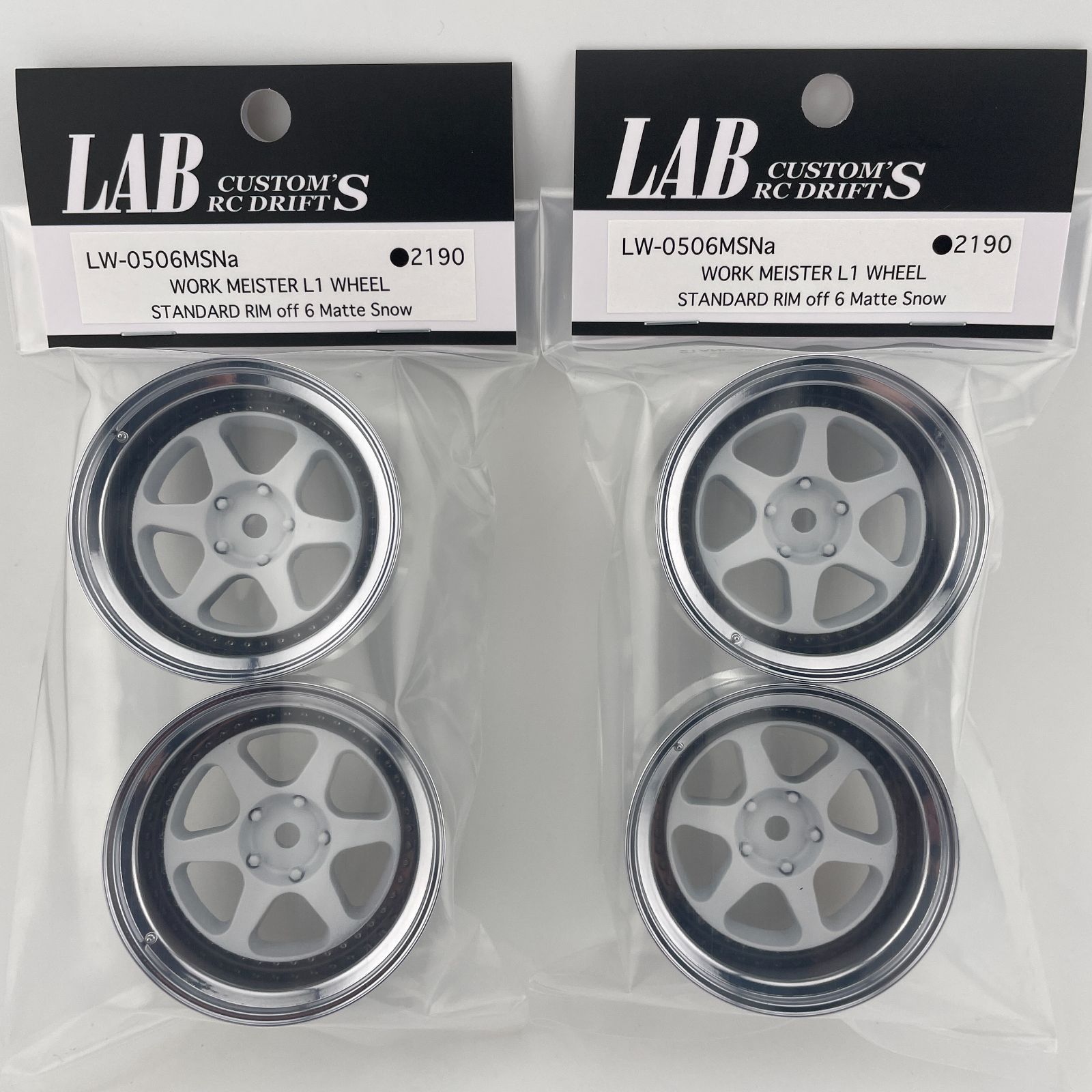 LAB LW-0506MSNa ×2 WORK MEISTER L1 WHEEL STANDARD RIM off6