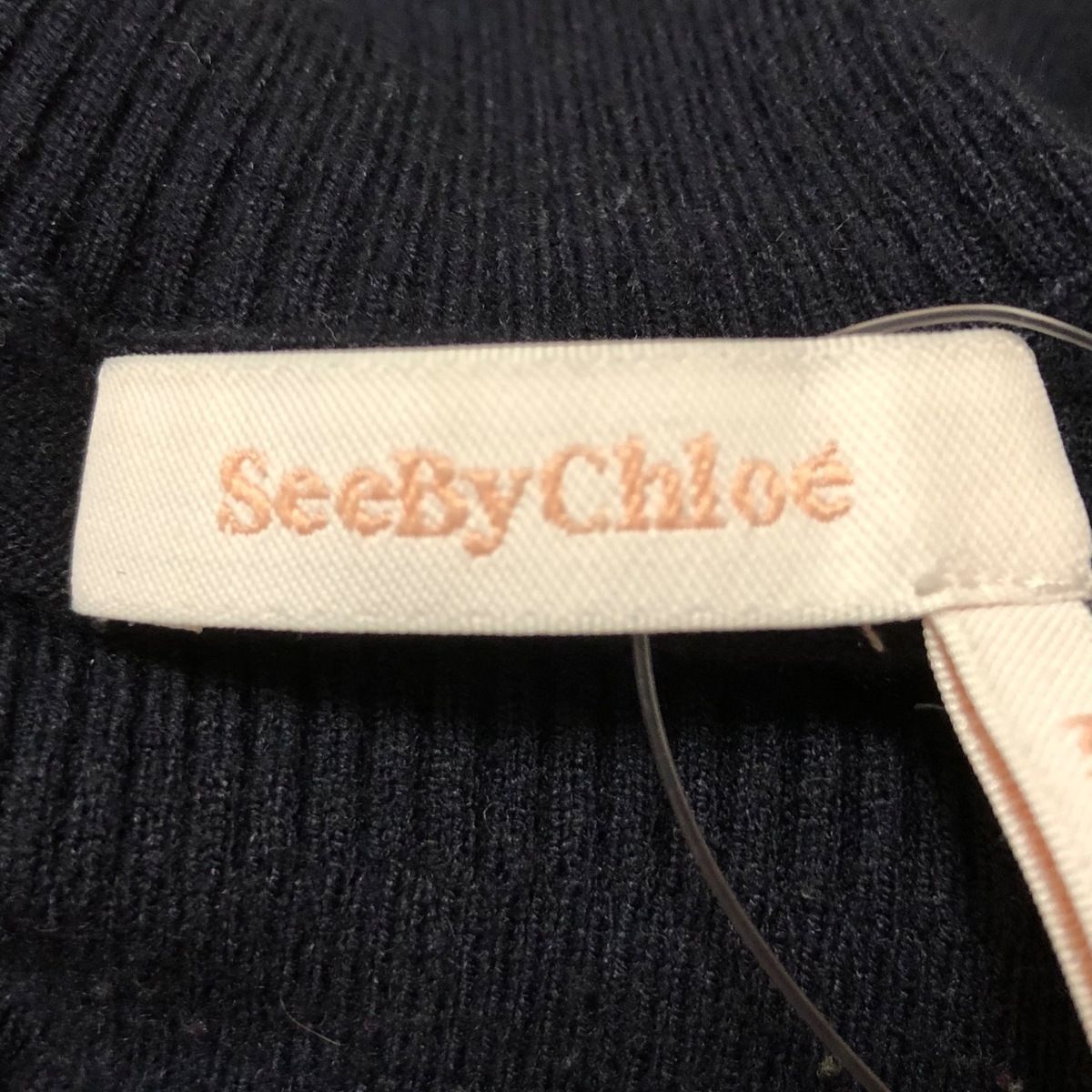 SEE BY CHLOE - SEE BY CHLOE(シーバイクロエ) 長袖セーター サイズXS レディース - 黒 フリル SEE BY CHLOE(シーバイクロエ) 長袖セーター サイズXS