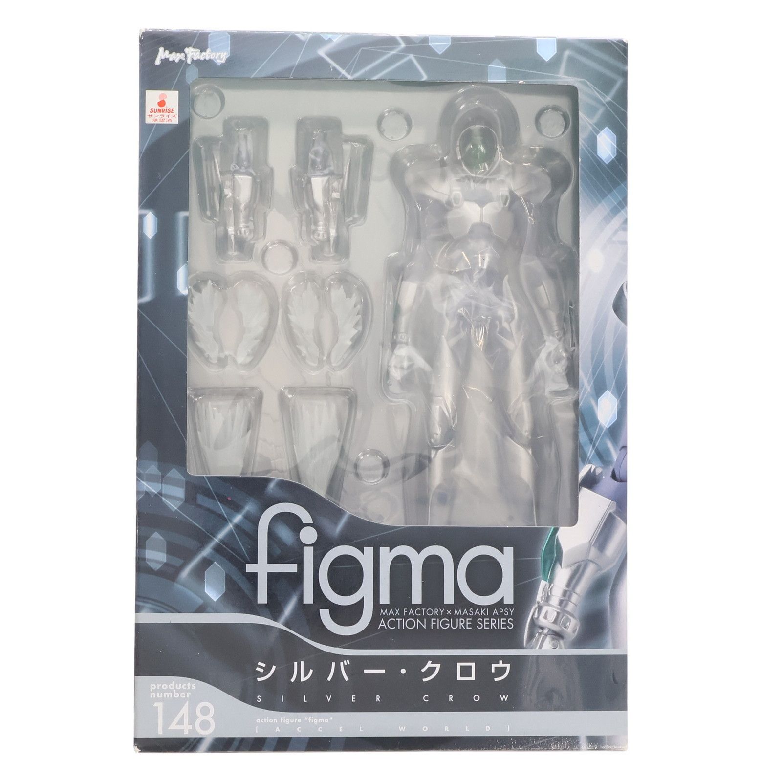 figma(フィグマ) 148 シルバー・クロウ アクセル・ワールド 完成