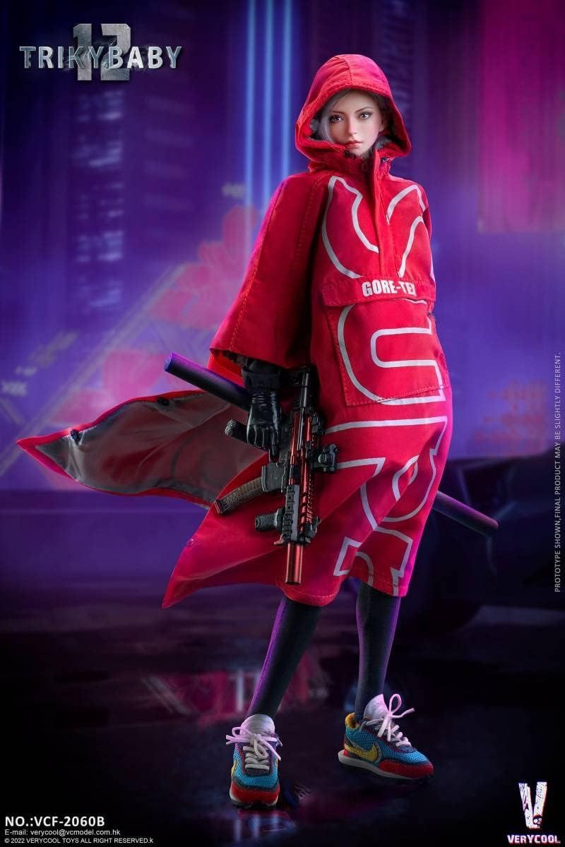 VERYCOOL VCF-2060A サイバーパンク 1/6 Rainbow 1/6 VERYCOOL VCF-2060A Cyberpunk Tricky Baby 12 Rainbow