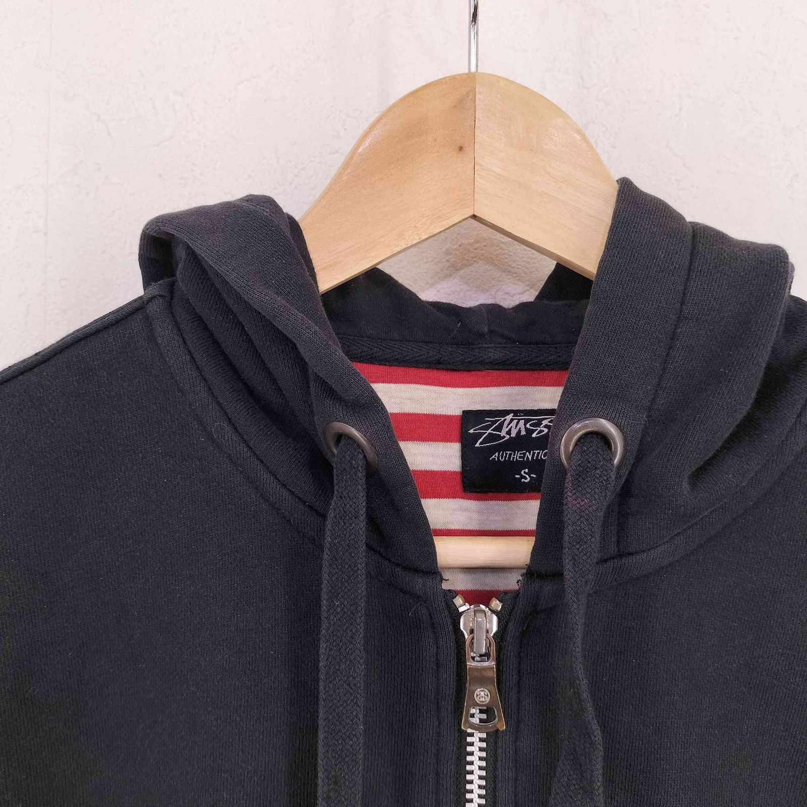 ステューシー Stussy 00S TROOPS 星条旗 ジップパーカー メンズ