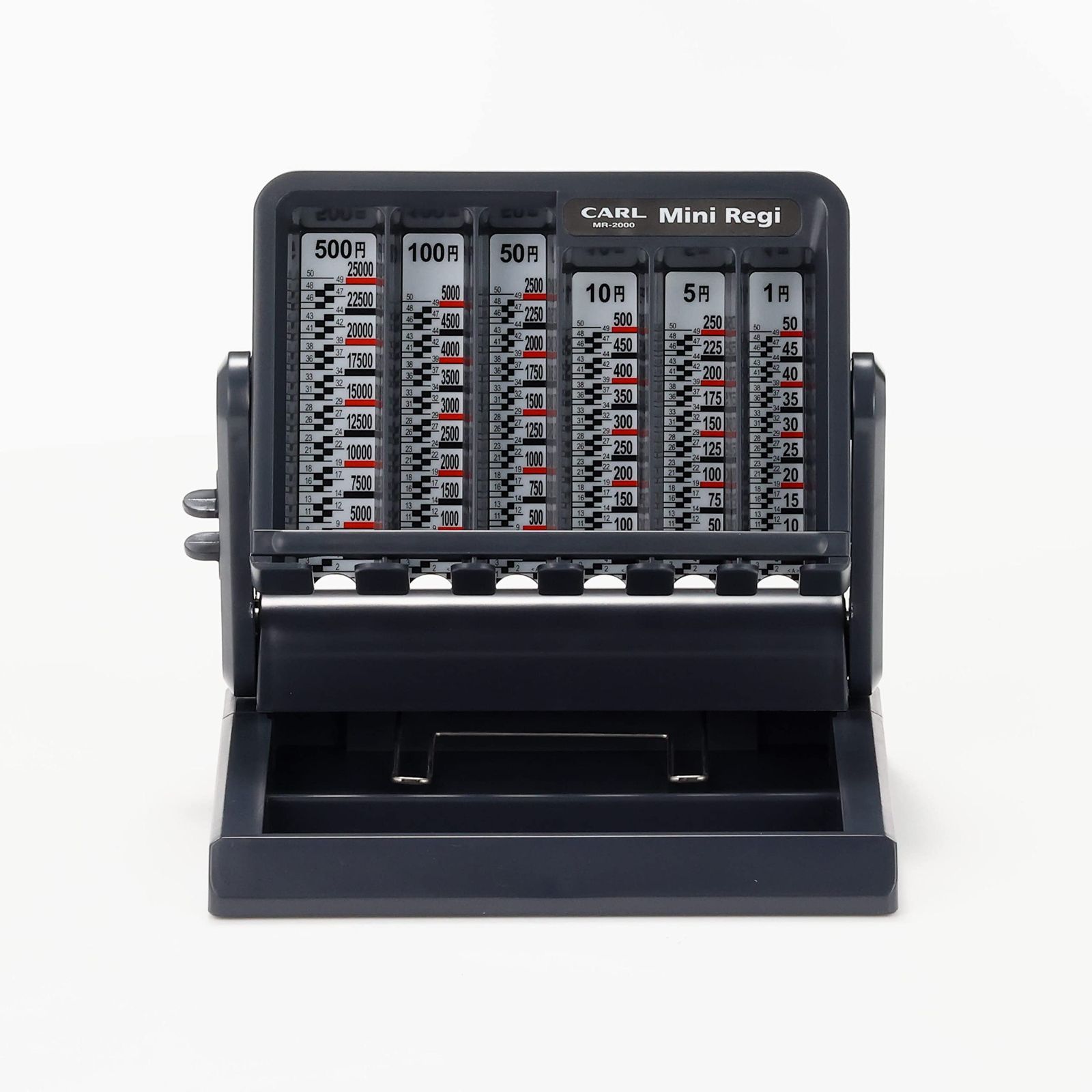 新着商品】硬貨収納箱 コインカウンター 簡易レジスター MR-2000 ミニレジ カール事務器(CARL)