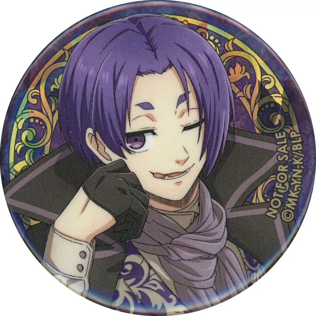 ブルーロック 御影玲王　缶バッジ Vampire ブルーロック 缶バッジ ～Vampire～ 御影 玲王 セット ① ブルー