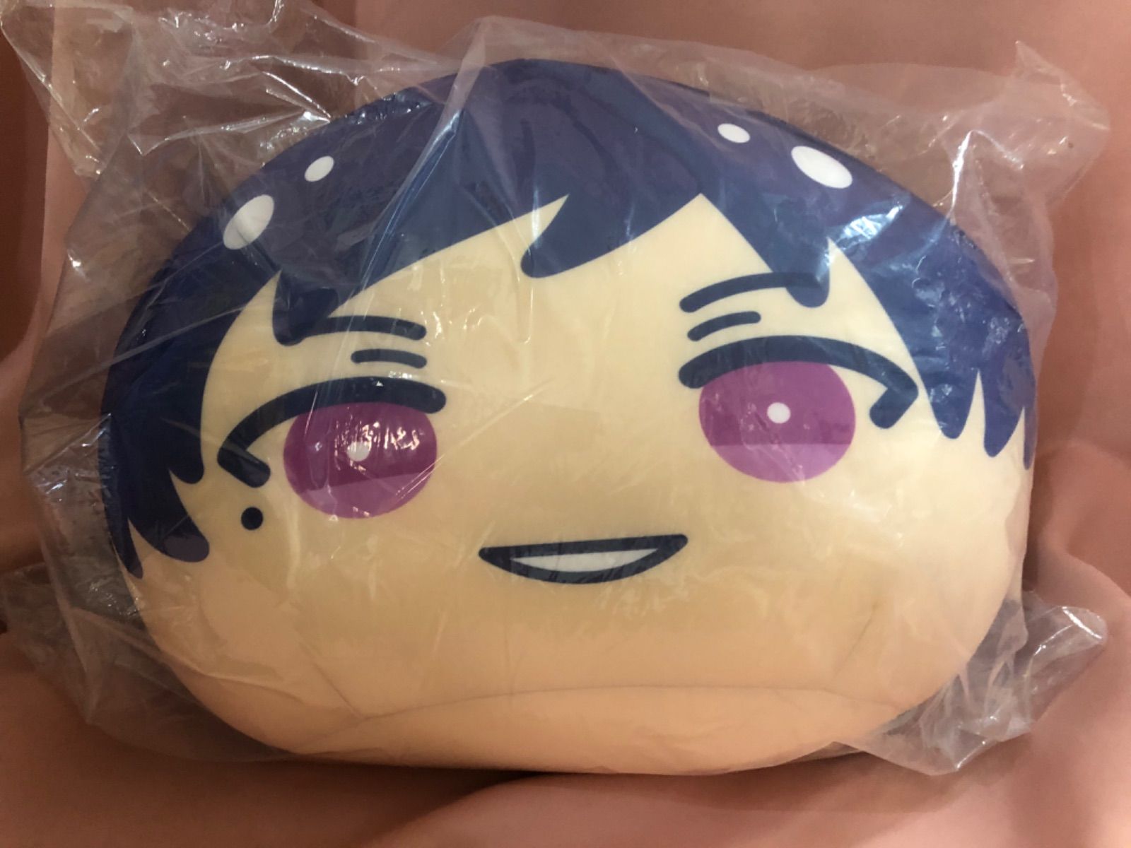 【美品・未使用】あんスタ 伏見弓弦 ビッグおまんじゅうクッション グッズ-クッション】あんさんぶるスターズ！！ ビッグお