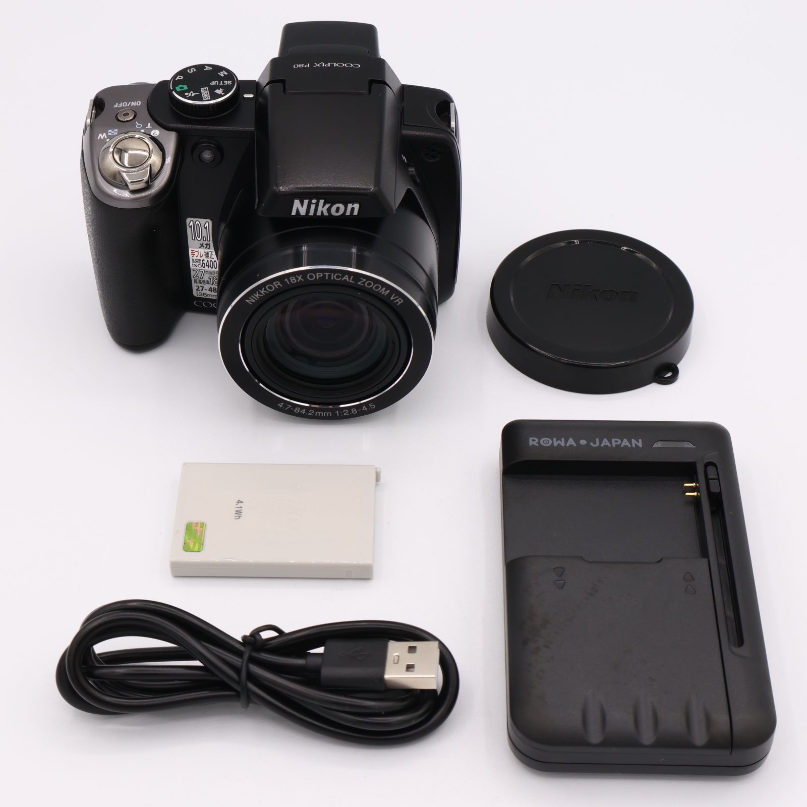 ほぼ未使用 Nikon COOLPIX P80 スマホ転送OK #8935 Nikon デジタルカメラ COOLPIX (クールピクス) P80 Nikon - ほぼ未使用