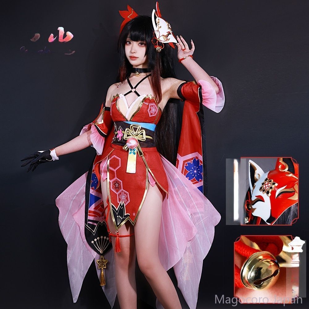 コスプレ衣装 崩壊スターレイル 花火 仮面愚者 女性用 セット アニメ コスチューム ゲーム 二次元