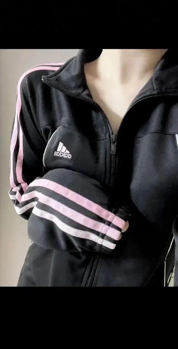 adidas アディダス グラデーション ピンク ジャージ スーパー