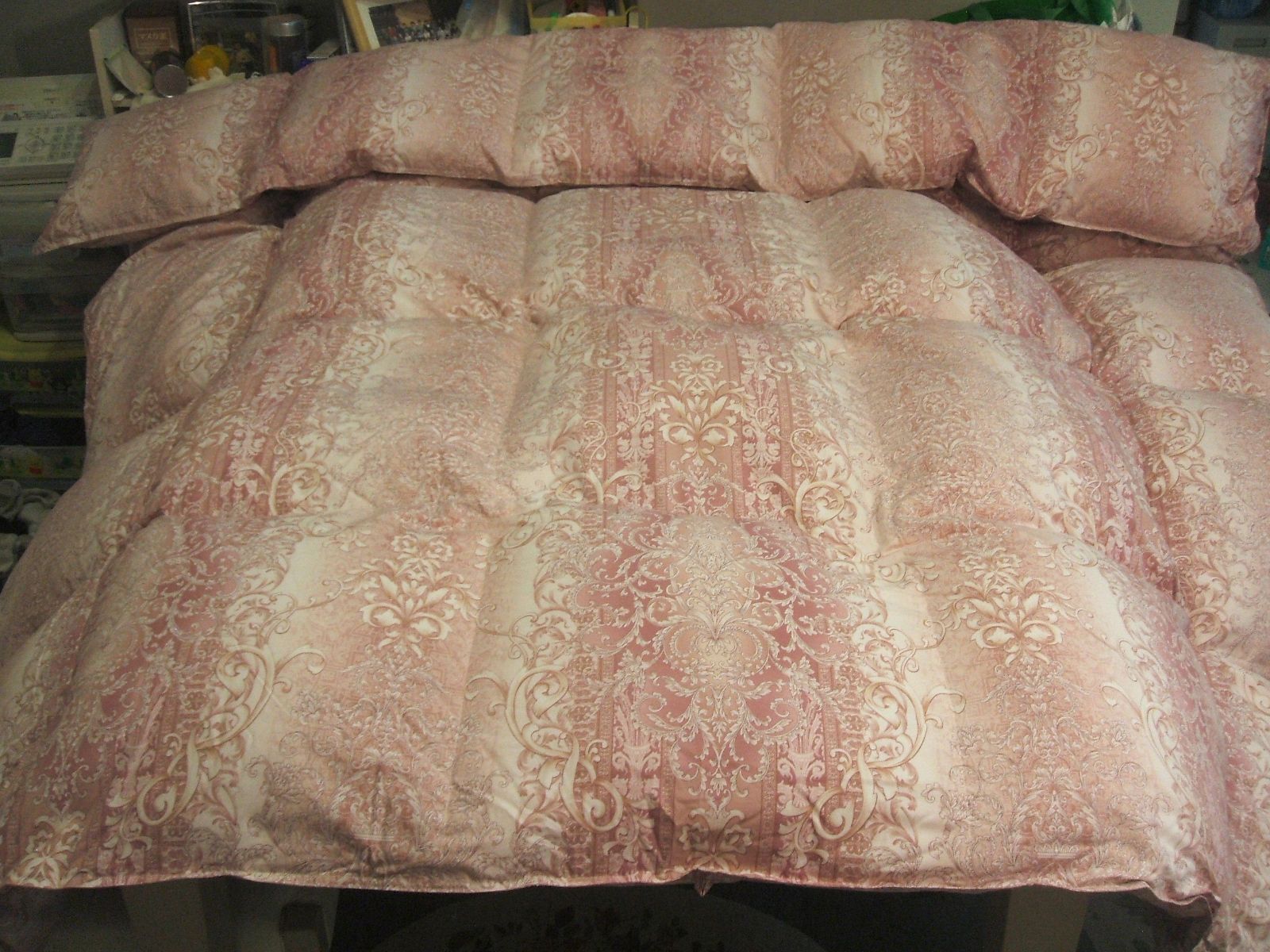 限定品（ダブル）新品＊四つ星エクセル＊フランス産９０％、１，７キロ増量＊羽毛布団 1点のみの限定品（ダブル）新品＊四つ星エクセル＊フランス産