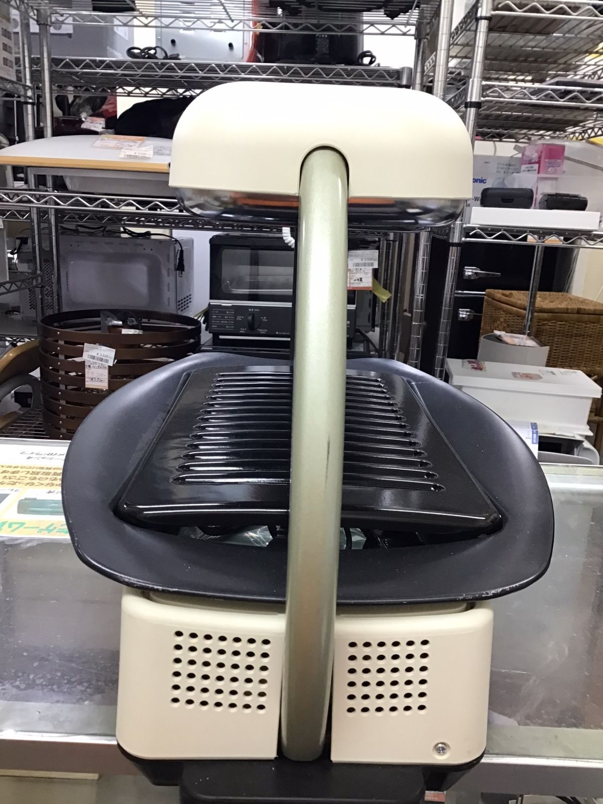 中古品 アラジン 2019年製 AEG-G13A 販売終了】グラファイトグリラー AEG-G13A(W) ホワイト アラジン