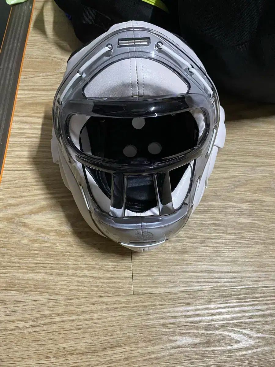L .ISAMI ガンナータイプ ヘッドギア large₍ラージ ホワイト ホワイト