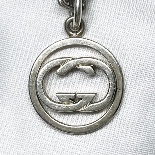 値下げ グッチ インターロッキングG ネックレス ペンダント SV925