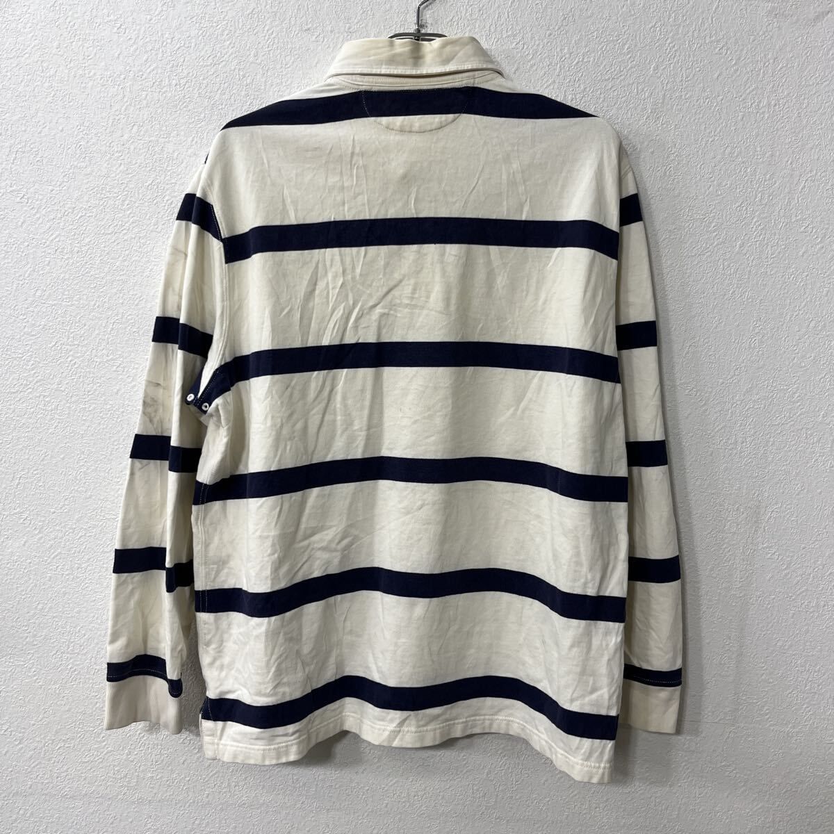 Polo Ralph Lauren ホワイト長袖ラガーシャツ 楽天市場】□ ポロ ラルフローレン 長袖 ラガー シャツ メンズ L