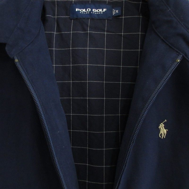 ポロ ゴルフ ラルフローレン チェック柄ブルゾン スイングトップ POLO GOLF チェック柄 スイングトップ