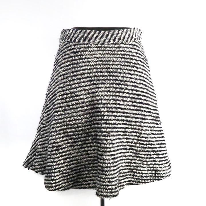 MONCLER モンクレール スカート GONNA 編みこみ 羊毛 38サイズ