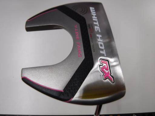 オデッセイ WHITE HOT RX V-LINE FANG 33インチ レディース パター PT スチール フレックスその他 レディース 女性用 右利き 右用 Cランク ゴルフクラブ