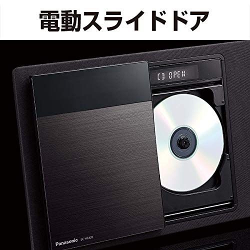パナソニック ミニコンポ FM/AM 2バンド Bluetooth対応 デジ