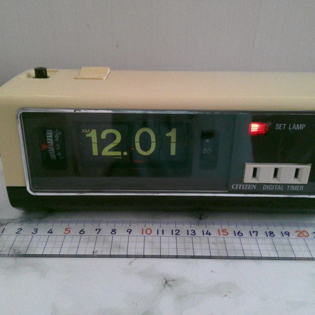 昭和 レトロ レア シチズン デジタル時計 パタパタ時計 昭和レトロ パタパタ時計 シチズン デジタイマー 電気時計 置時計