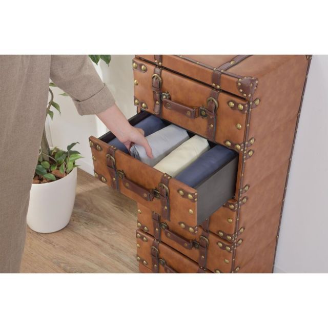 東谷 Azumaya チェスト５Ｄ IW-277 新生活 おしゃれ 模様替え 映え