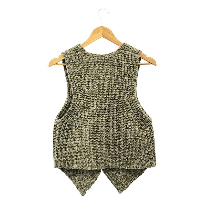 INSCRIRE / アンスクリア | 2022AW | Nep Cardigan Vest ニット