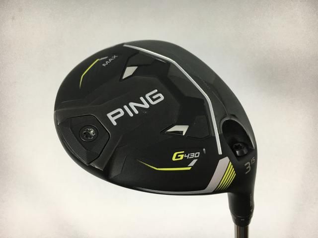 返品OK 【ゴルフクラブ】【超美品】ピン G430 MAX フェアウェイ PING TOUR 2.0 CHROME 75 3W