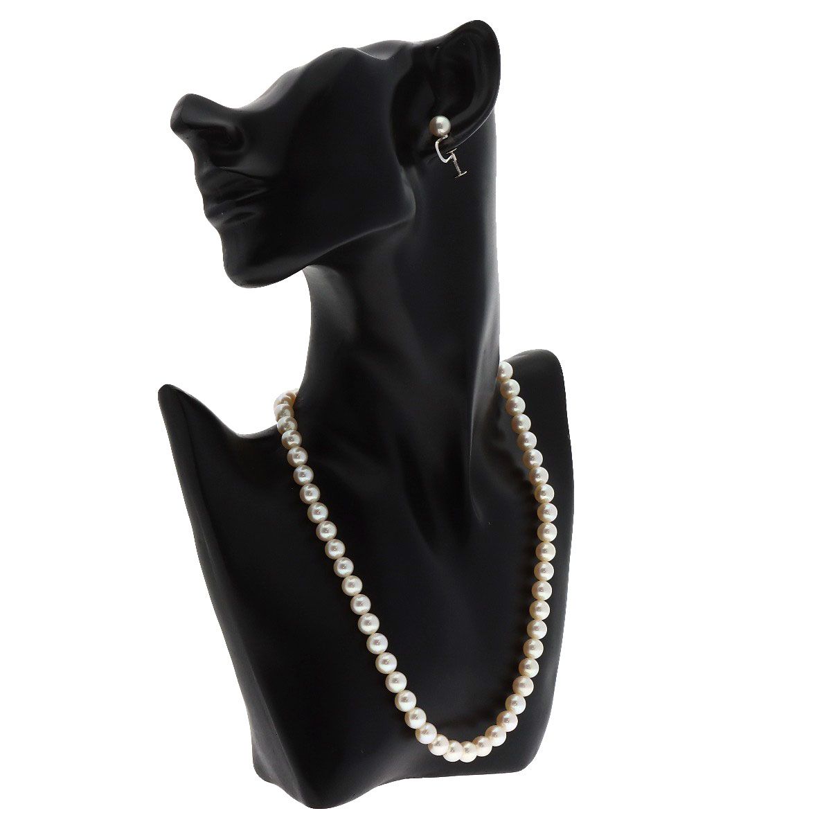 TASAKI タサキ パール ネックレス イヤリングセット 7.5㎜ K14WG TASAKI タサキ パール ネックレス イヤリングセット 7.5㎜ K14WG