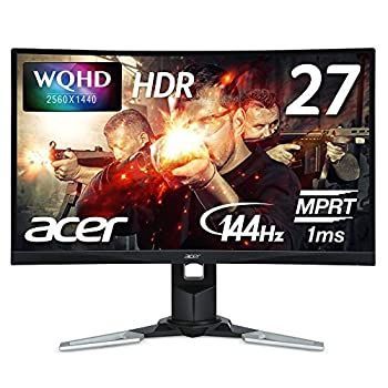 中古】Acer ゲーミングモニター XZ271Ubmijpphzx 27インチ VA 非