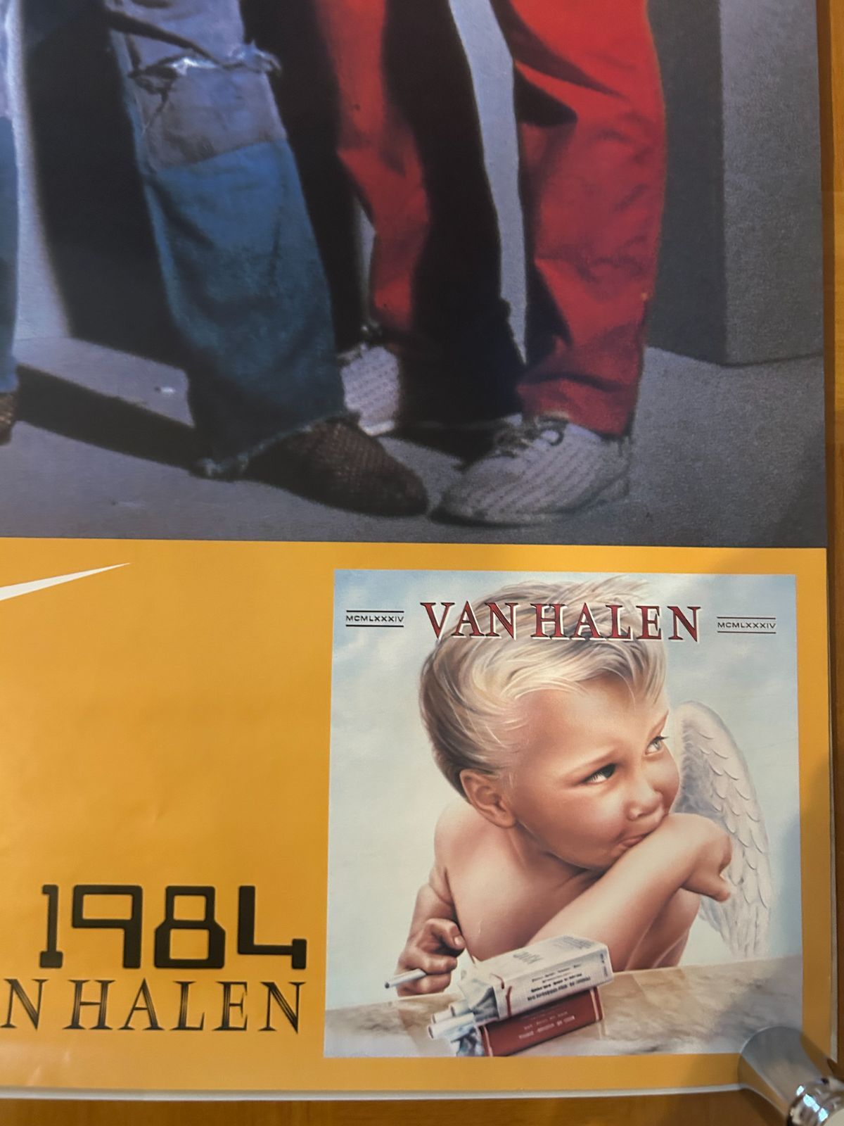 プロモーションポスター［ヴァン・ヘイレン VAN HALEN］ ヴァン・ヘイレン Van Halen / 1984 アルバム・プロモーション用