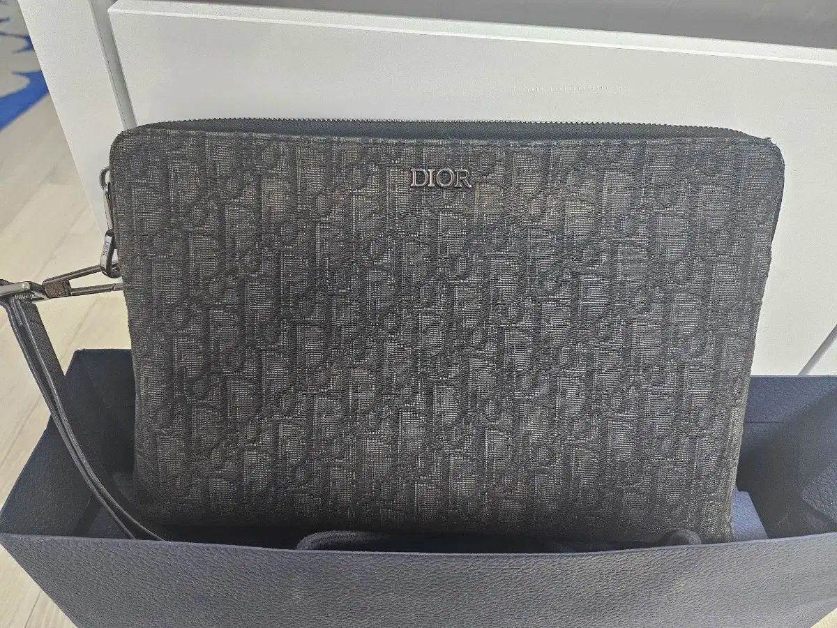 Dior ディオール オブリーク a4 クラッチバッグ