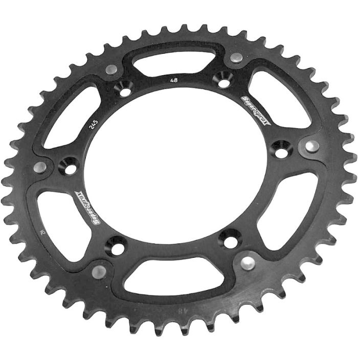 3営業日で発送 スーパースプロックス Supersprox SPX REAR STEALTH 1800-42T BLK