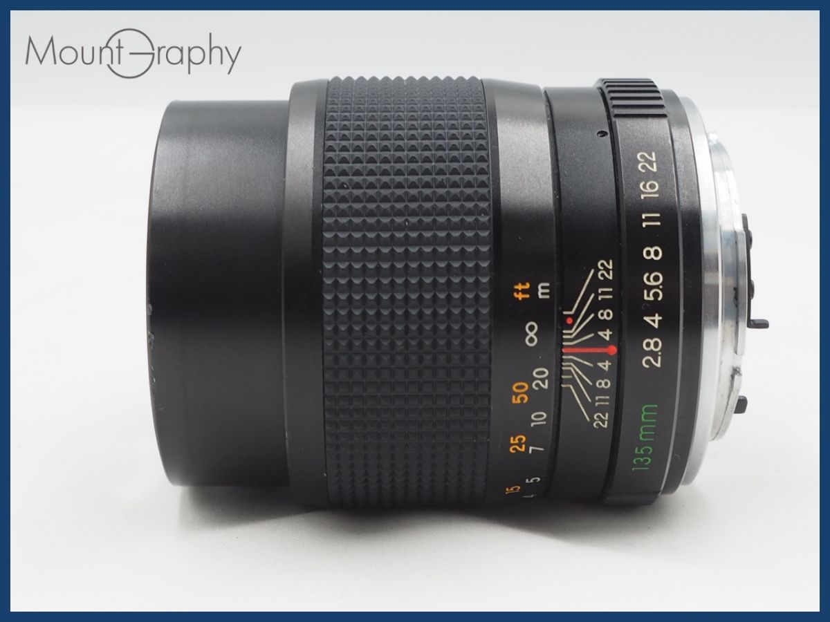 ☆極上美品☆ YASHICA ヤシカ ML 135mm F2.8 C 同梱可 #i10208