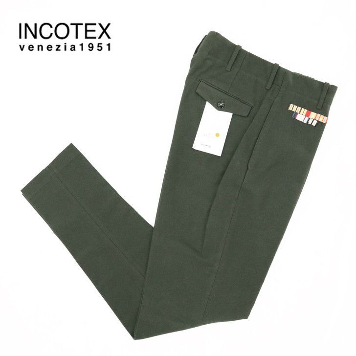 美品 incotex 44 ルーマニア製 定価¥40,000程 incotex 44 ルーマニア製 定価¥40,000程 INCOTEX（インコ