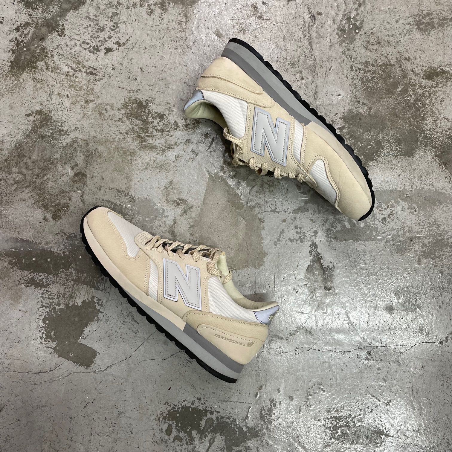 NEW BALANCE M770NC レザー スニーカー ニューバランス 27.5cm 74395A1 