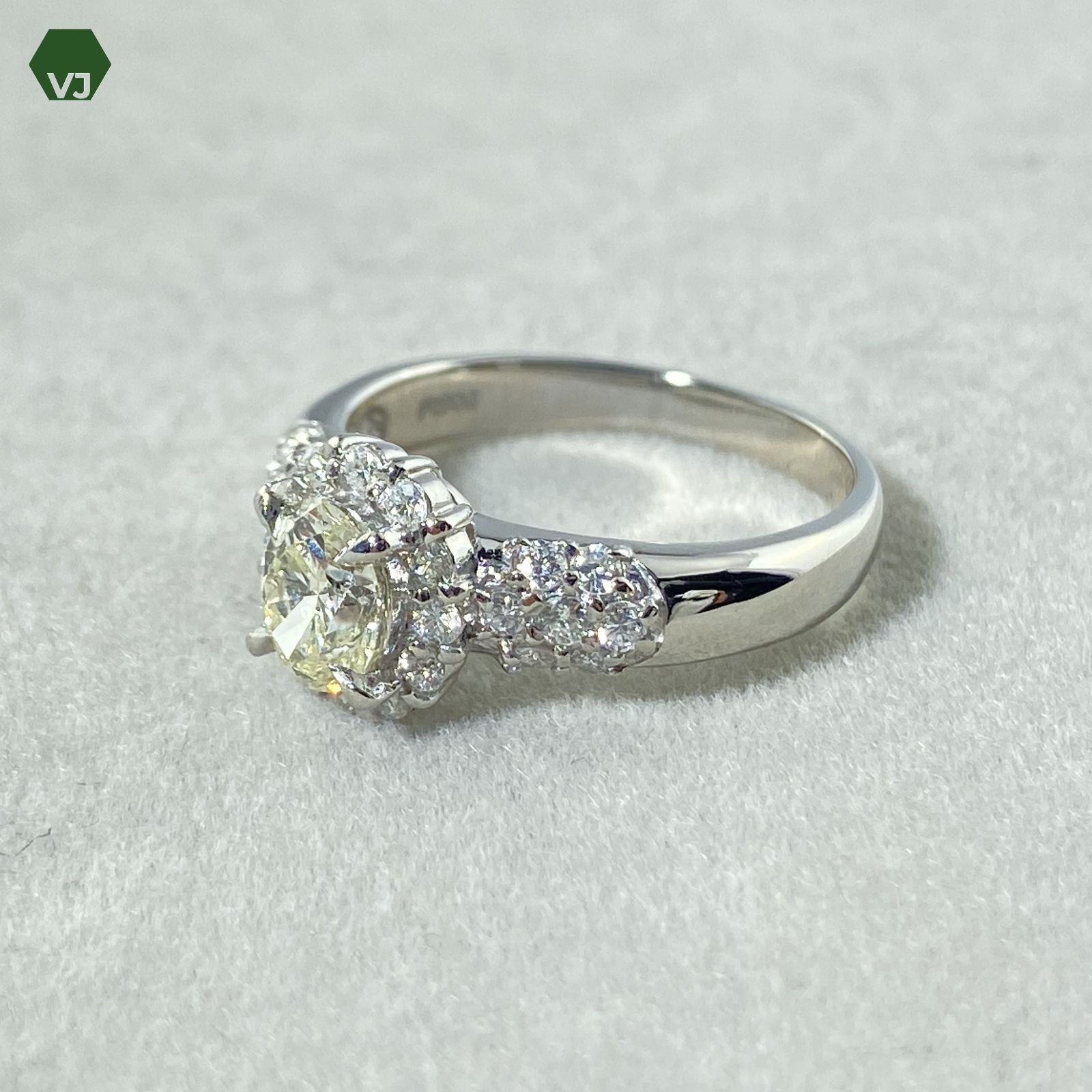 15‐3】ダイヤモンド リング D1.099ct【中古】【PT900 】【10.5号】☆By  