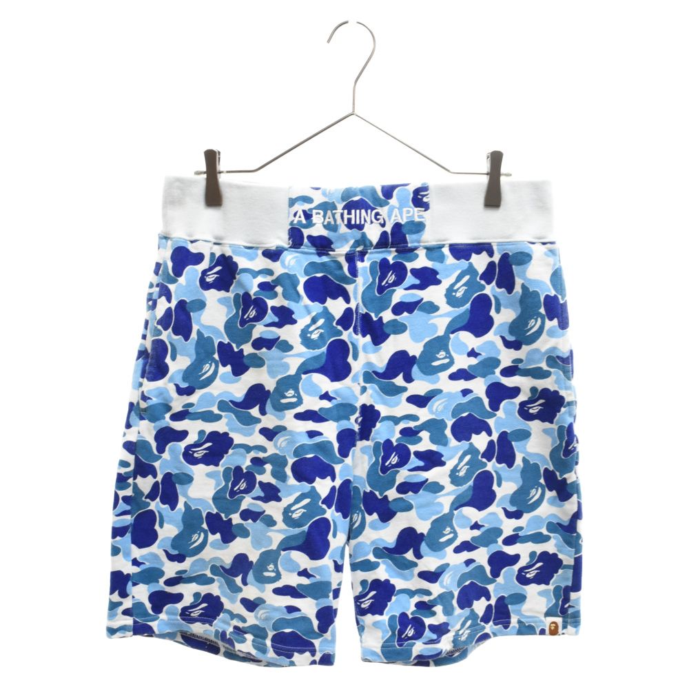 大人気] アベイシングエイプ バスケットパンツ メッシュ カモ柄 総柄