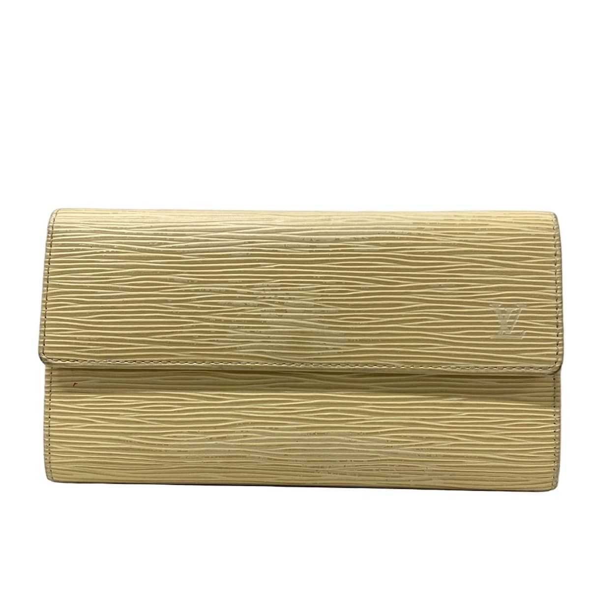 LOUIS VUITTON ルイヴィトン 長財布 エピ ポシェット ポルト モネ クレディ M6357A ヴァニーユ レザー