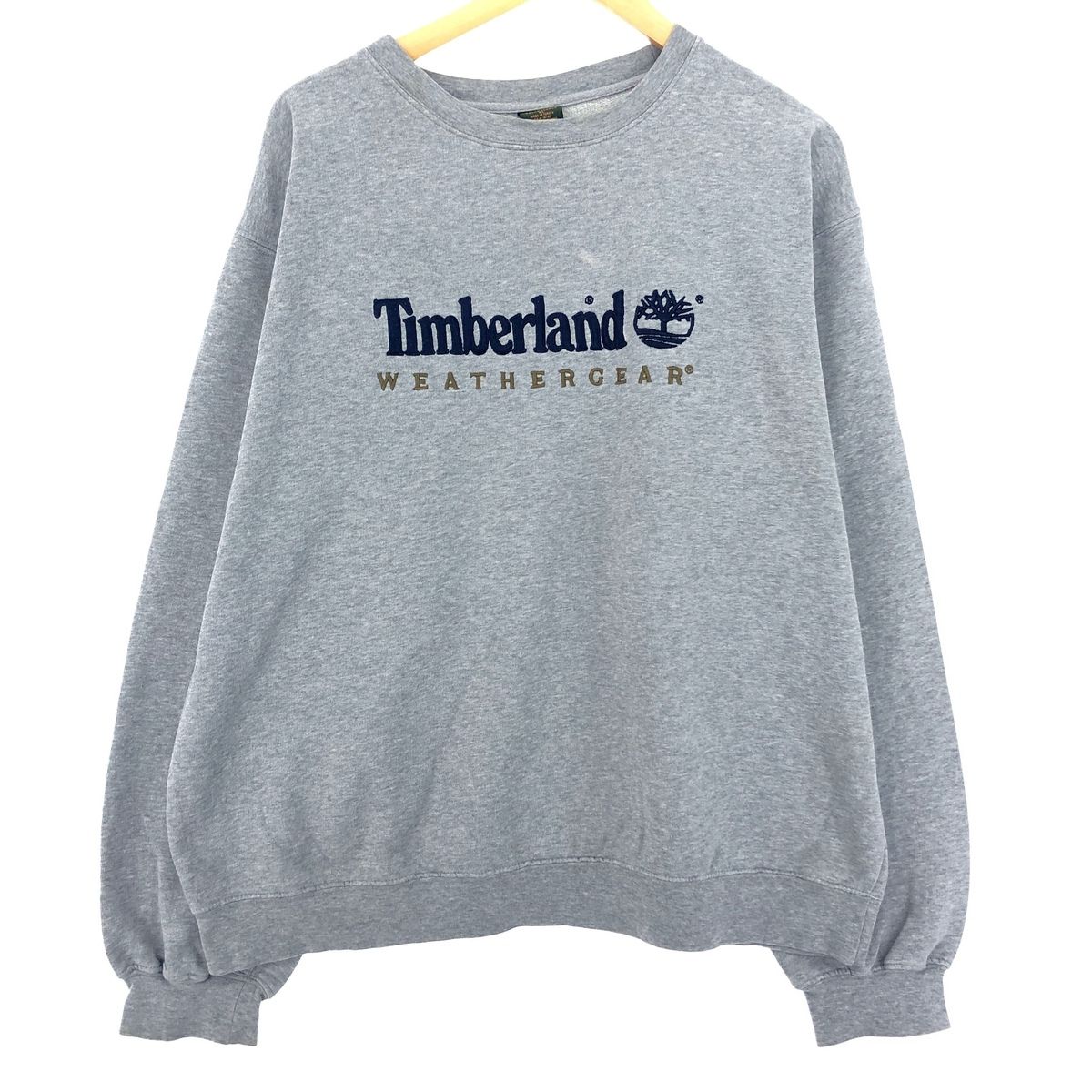 古着 90年代 ティンバーランド Timberland WEATHERGEAR スウェットシャツ トレーナー メンズXL ヴィンテージ/eaa410361