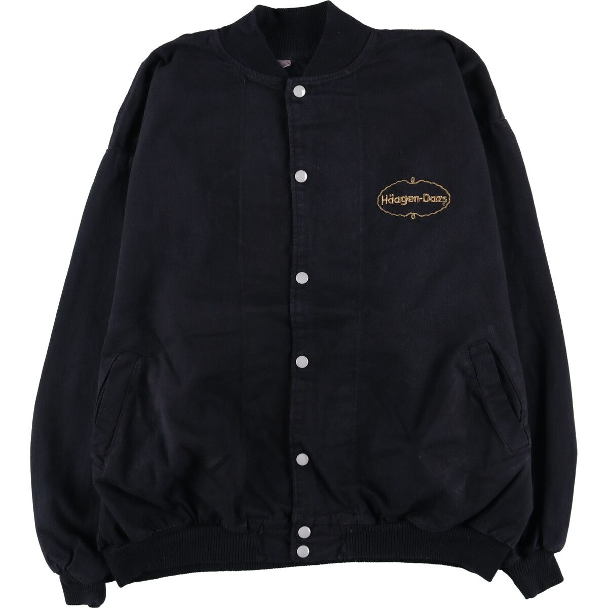 Haagen-Dazs ⭐︎ヴィンテージStaff Jacket ブルゾン Häagen-Dazs ハーゲンダッツ スタッフジャンパー ビンテージ ブルゾン