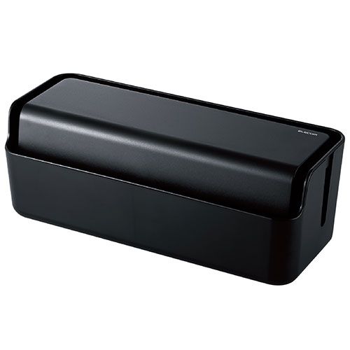 5個セット エレコム スタンド付きケーブルボックス 大 EKC-BOX004BKX5