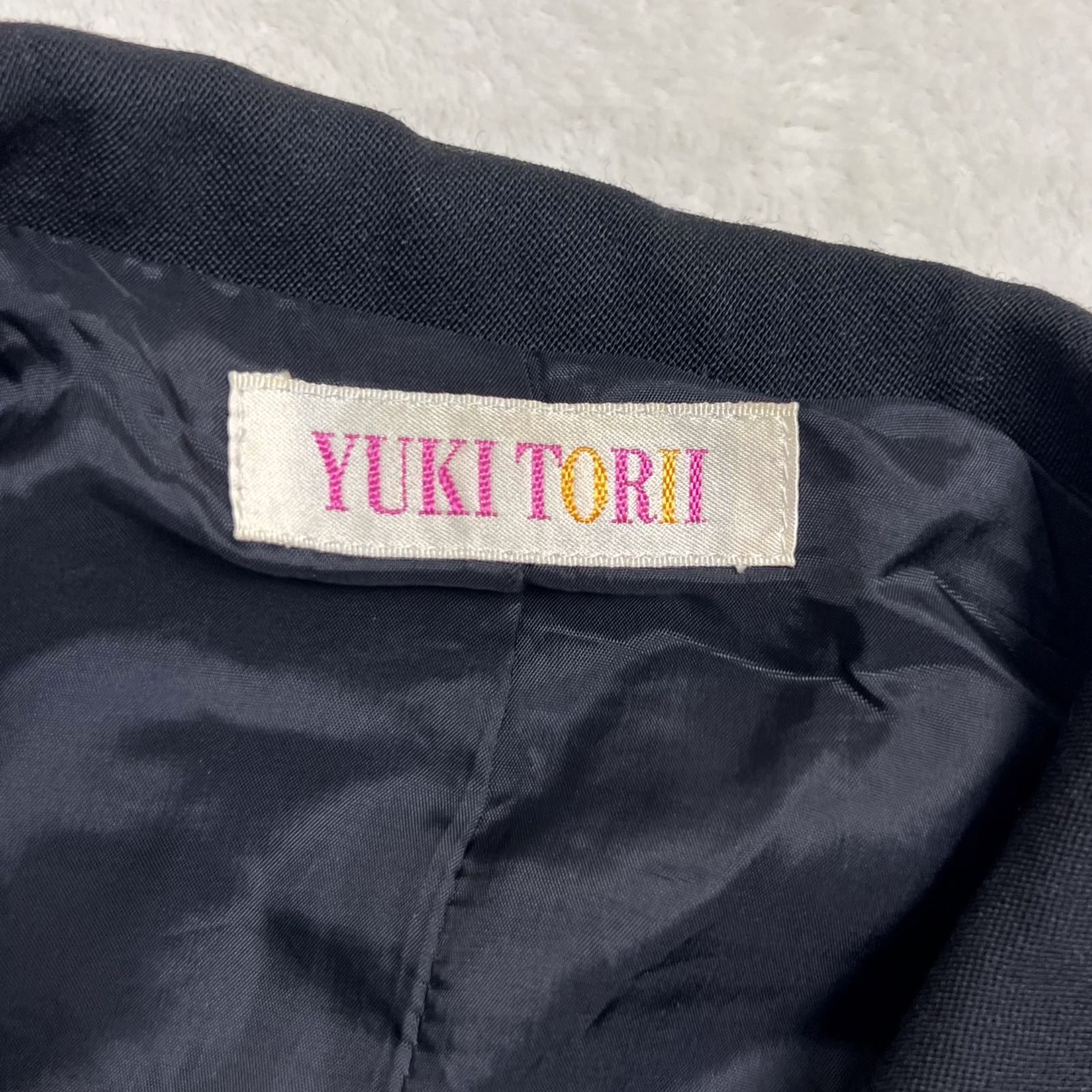 美品 クリーニング済!】YUKI TORII (ユキトリイ)セットアップ 美品 クリーニング済!】YUKI TORII (ユキトリイ)セットアップ